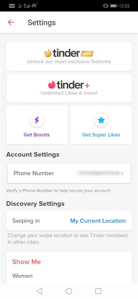 can you change your sexuality on tinder